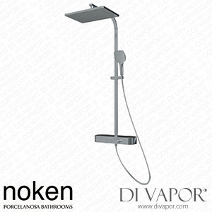 Noken Thermostatic Shower Column with Built-In Wax Thermoelement (100291221) Spare Parts