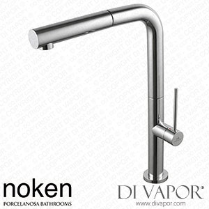 Noken Single Lever Sink Mixer with Pull-Out Shower and Swivel Spout (100292765) Spare Parts