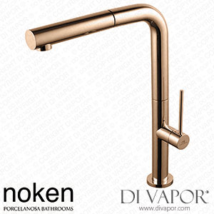 Noken Single Lever Sink Mixer with Pull-Out Shower and Swivel Spout (100292766) Spare Parts