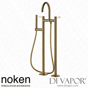 Noken 100299404 Floor Mounted Bath Shower Mixer 3/8