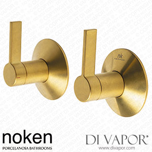 Noken 100299421 Set of 1/2 Inch Stop Valves Spare Parts (Porcelanosa NK)