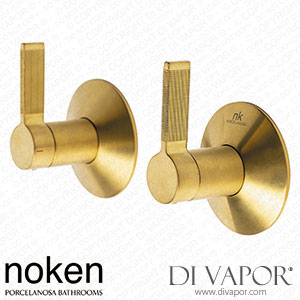 Noken 100301620 Set of 1/2 Inch Stop Valves Spare Parts (Porcelanosa NK)