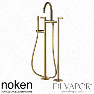 Noken 100301623 Floor Mounted Bath Shower Mixer 3/8