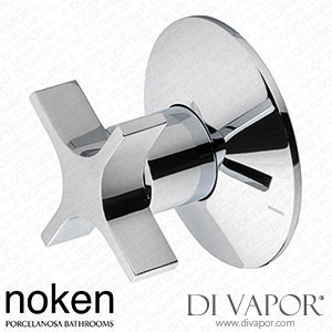 Noken 100311339 2 Ways Concealed Diverter Valve 1/2 Inch Spare Parts (Porcelanosa NK)