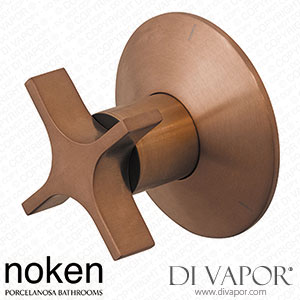 Noken 100311356 Wall Mounted 3-Way Diverter Valve 1/2 Inch Spare Parts (Porcelanosa NK)