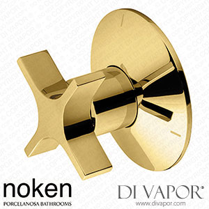 Noken 100311358 Wall Mounted 3-Way Diverter Valve 1/2 Inch Spare Parts (Porcelanosa NK)