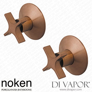 Noken 100311371 Set of 1/2 Inch Stop Valves Spare Parts (Porcelanosa NK)