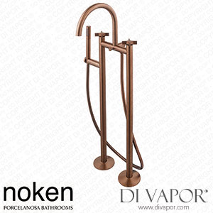 Noken 100311400 Floor Mounted Bath Shower Mixer 3/8