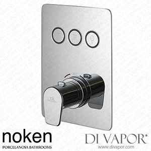 Noken Thermostatic Concealed Bath/Shower Mixer with 3 Outlets (100312750) Spare Parts