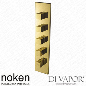 Noken 100320417 Trim Kit for the Thermostatic Valve 4 Ways Spare Parts (Porcelanosa NK)