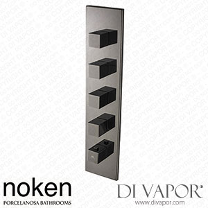 Noken 100320432 Trim Kit for the Thermostatic Valve 4 Ways Spare Parts (Porcelanosa NK)