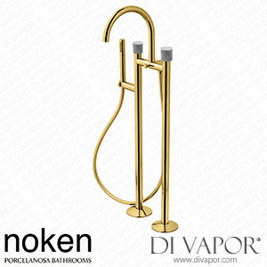 Noken 100324527 Floor Mounted Bath Shower Mixer 3/8