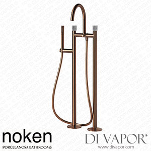 Noken 100324528 Floor Mounted Bath Shower Mixer 3/8