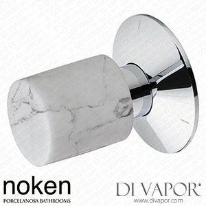 Noken 100324533 Wall Mounted 3-Way Diverter Valve 1/2 Inch Spare Parts (Porcelanosa NK)