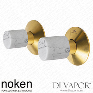 Noken 100324536 Set of 1/2 Inch Stop Valves Spare Parts (Porcelanosa NK)