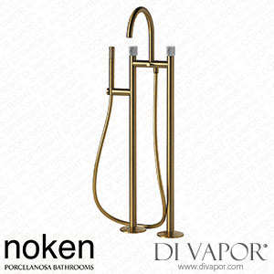 Noken 100324545 Floor Mounted Bath Shower Mixer 3/8