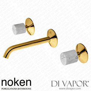 Noken 100324551 3 Hole Wall Mounted Basin Mixer Spare Parts (Porcelanosa NK)