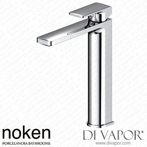 Noken 100326657 High Spout Single Lever Basin Mixer 3/8 Inch Spare Parts (Porcelanosa NK)