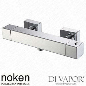 Noken 100328475 Wall Mounted Exposed Thermostatic Bath Shower Mixer 1/2 Inch Spare Parts (Porcelanosa NK)