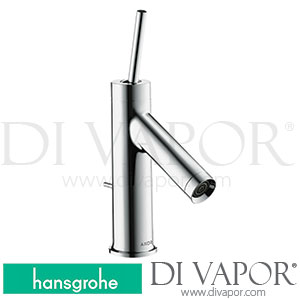 Hansgrohe 10116000 AXOR Starck Single Lever Basin Mixer 70 with Pin Handle for Hand Washbasins with Pop-Up Waste Set 01/10 - 09/10 Spare Parts