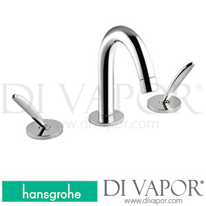 Hansgrohe 10133000 AXOR Starck Classic 3-Hole Basin Mixer 90 with Pop-Up Waste Set 08/94 - 02/10 Spare Parts