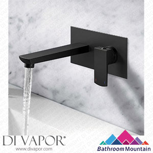 Bathroom Mountain 11095 Soar Matt Black Wall Mounted Basin Mixer Tap Spare Parts