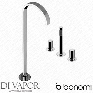 Bonomi Arco 3 Hole Deck Mounted Bath/Shower Mixer 112331 Spare Parts