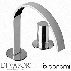 Bonomi Arco 2 Hole Deck Mounted Basin Mixer with 200mm Spout and Waste 113010F Tap Spare Parts