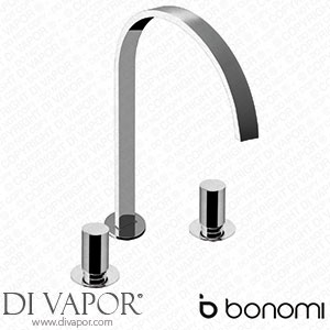 Bonomi Arco 3 Hole Deck Mounted Basin Mixer 113053F Tap Spare Parts