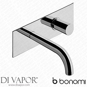 Bonomi Zero Wall Mounted Basin Mixer with 150mm Spout and Plate 113109 Tap Spare Parts