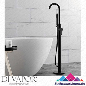 Bathroom Mountain 12086 Trent Matt Black Freestanding Bath Shower Mixer Tap Spare Parts