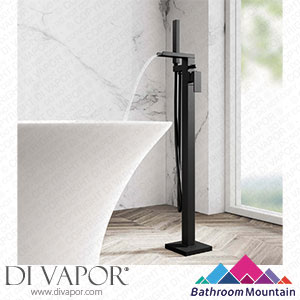 Bathroom Mountain 12102 Avon Matt Black Waterfall Freestanding Bath Shower Mixer Tap Spare Parts