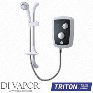 Triton 121746 Jade 3 9.5kW Shower Electric Shower - Black & White Spare Parts