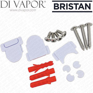 Bristan 131-600-S-W Fixing Kit Assembly for Electric Showers White