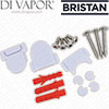 Bristan 131-600-S-W Fixing Kit Assembly for Electric Showers White