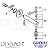 Grohe 13275001 Spare Tech Diagram