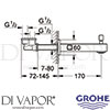 Grohe 13304000 Spare Diagram