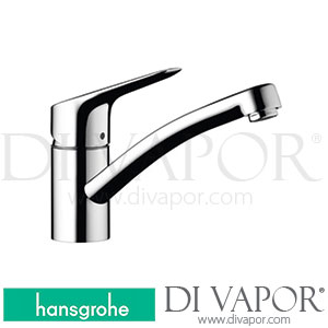 Hansgrohe 13860000 MySport Single Lever Kitchen Mixer S, 1Jet Spare Parts >10/15