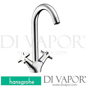 Hansgrohe 13864000 MySport 2-Handle Kitchen Mixer 220, 1Jet Spare Parts >01/16