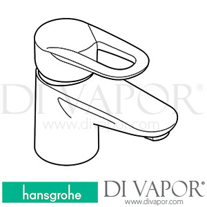 Hansgrohe 14017000 Metropol Hg Basin Mixer Metropol Low Pressure 04/00 - 12/05 Spare Parts