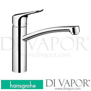 Hansgrohe 14815000 Ecos Single Lever Kitchen Mixer M, 1Jet Spare Parts >02/12