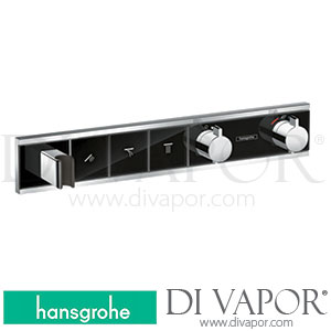 Hansgrohe 15356600 RainSelect Thermostat for Concealed Installation for 3 Functions with Integrated Shower Holder >10/17 Spare Parts