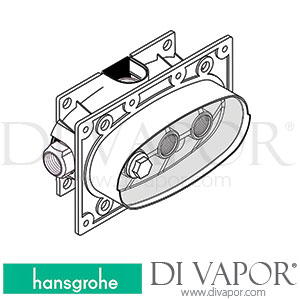 Hansgrohe 15373180 Ecostat Ecostat Thermostatic Mixer for Concealed Installation Dn15 09/97 - 12/01 Spare Parts