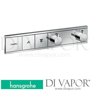 Hansgrohe 15380000 RainSelect Thermostat for Concealed Installation for 2 Functions >07/19 Spare Parts