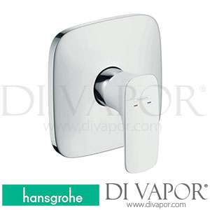 Hansgrohe 15665000 PuraVida Single Lever Shower Mixer for Concealed Installation for Ibox Universal 01/17 - 09/19 Spare Parts