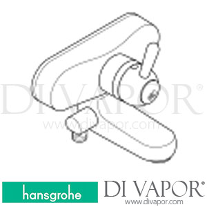 Hansgrohe 17400090 AXOR Carlton Single Lever Bath Mixer for Exposed Fitting 09/99 - 02/09 Spare Parts