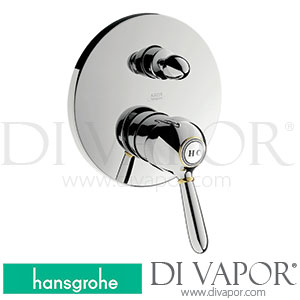 Hansgrohe 17417000 AXOR Carlton Single Lever Bath Mixer for Concealed Installation with Integrated Security Combination According To En1717 >01/17 Spare Parts