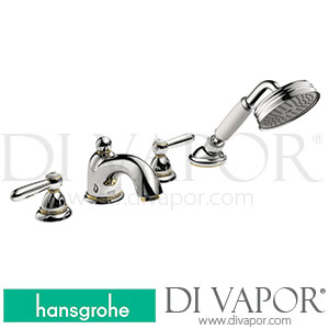 Hansgrohe 17455097 AXOR Carlton 4-Hole Tile Mounted Bath Mixer with Lever Handles >01/19 Spare Parts