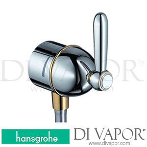 Hansgrohe 17882000 AXOR Carlton Fixfit Stop Wall Outlet with Shut-Off Valve and Lever Handle >08/01 Spare Parts