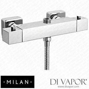 Milan 17BSV Square 2 Outlets Thermostatic Bar Shower Valve Spare Parts